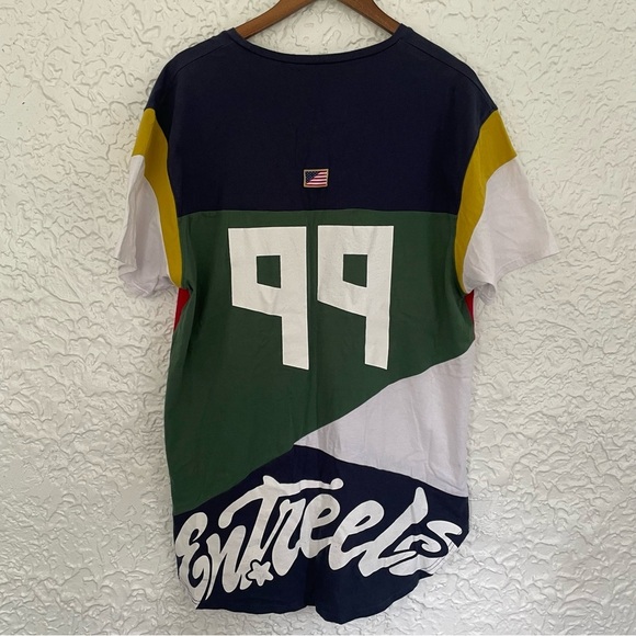 Entree LS Misunderstood Olympic Color Block Panel Tee XL - Picture 4 of 7